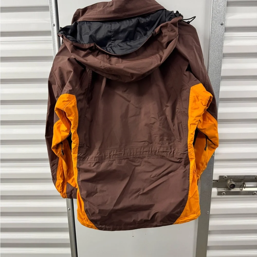 Vintage Early Winters Alpenlite Jacket‎ Brown and Orange Womens Medium